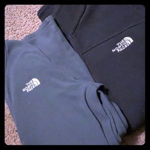North face jacket and pull over